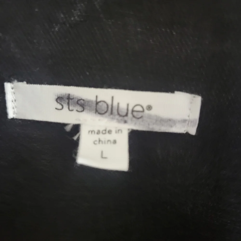 STS blue Nordstrom Melanie crop boyfriend jean jacket L - Picture 5 of 5